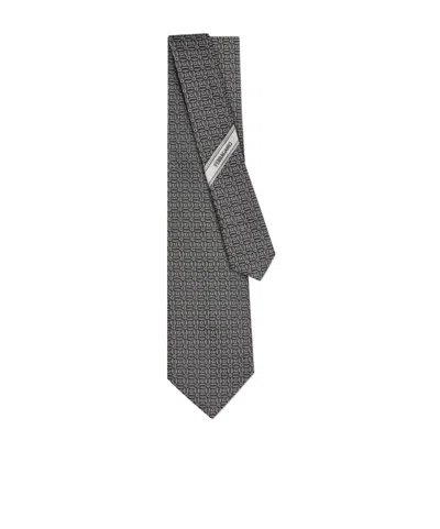Ferragamo Gancini Jacquard Tie