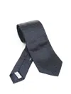 Ferragamo Gancini Jacquard Tie Ties And Bow Ties Blue