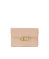 Ferragamo Gancini Calfskin Keyring Wallet