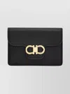 Ferragamo Gancini Calfskin Keyring Wallet