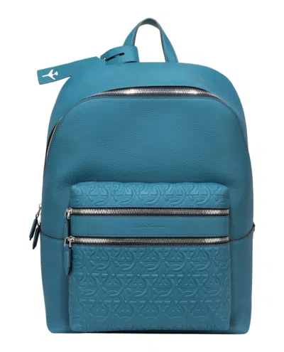Ferragamo Gancini Leather Backpack
