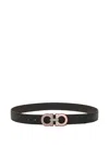 Ferragamo Men Gancini Adjustable And Reversible Belt