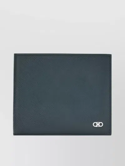 Ferragamo Gancini Leather Bifold Wallet