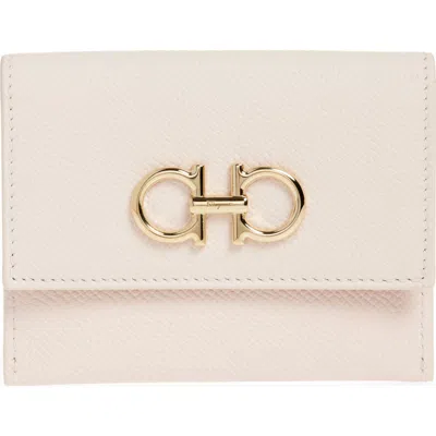 Ferragamo Gancini Leather Card Case