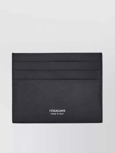 Ferragamo Gancini Leather Card Holder