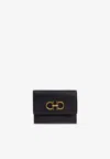 Ferragamo Gancini Cardholder In Black