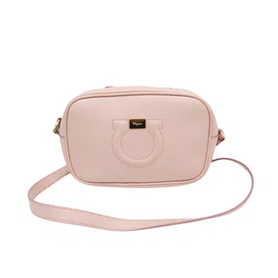 Pre-owned Ferragamo Gancini Leather Clutch Bag ()