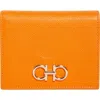 Ferragamo Gancini Leather French Wallet