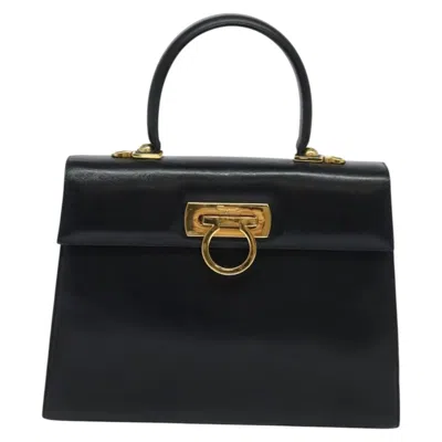 Pre-owned Ferragamo Gancini Leather Handbag ()