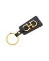Ferragamo Gancini Leather Key Chain