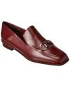 Ferragamo Siena Horsebit Loafers In Red