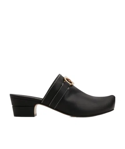 FERRAGAMO SALVATORE FERRAGAMO PHOBOS GANCINI MULES