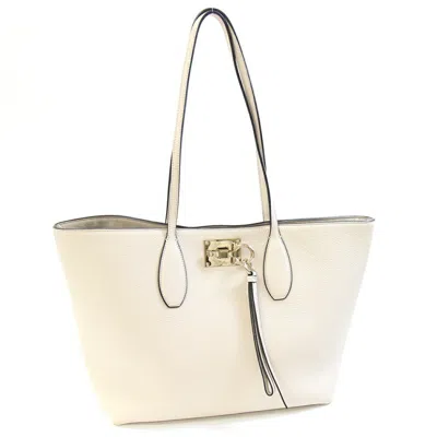 Pre-owned Ferragamo Gancini Leather Tote Bag () In Multi