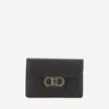 Ferragamo Gancini-plaque Leather Wallet