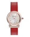 Ferragamo Gancini 28mm Stainless Steel Watch In Multi