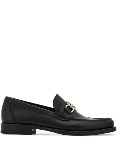 Ferragamo Gancini Loafer In Black