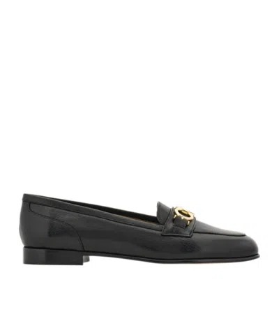 Ferragamo Gancini Loafer In Black