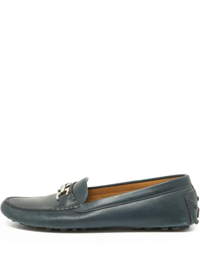 Pre-owned Ferragamo Gancini Loafers