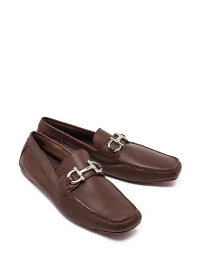Pre-owned Ferragamo Gancini Loafers