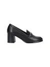 Ferragamo Women's Marlena Gancini Patent Leather Block Heel Loafers In Black  