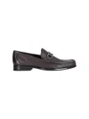 Ferragamo Men's Foster Gancini Bit Loafers In Hickory
