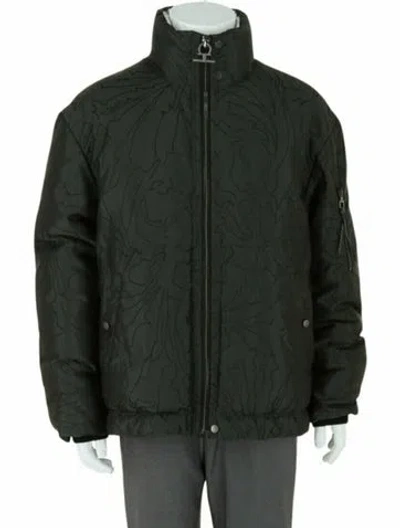 Pre-owned Ferragamo Gancini Logo Jacket W/ Tags In Black
