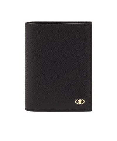 FERRAGAMO FERRAGAMO GANCINI COMPACT WALLET