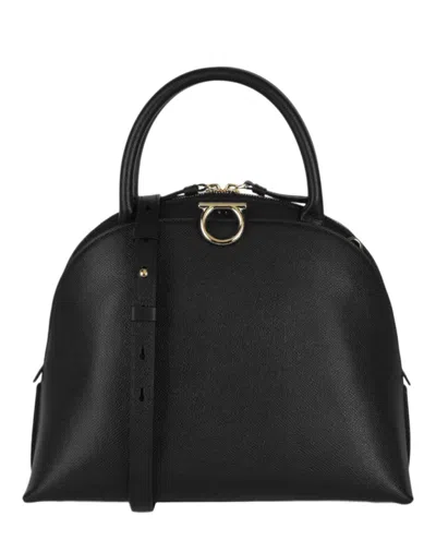 FERRAGAMO GANCINI MEDIUM TOP HANDLE BAG