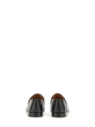 Ferragamo Gancini Moccasin Mule Loafer In Animal Print