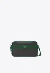 Ferragamo Gancini Monogram Jacquard Messenger Bag