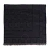 FERRAGAMO FERRAGAMO GANCINI MONOGRAM JACQUARD STOLE