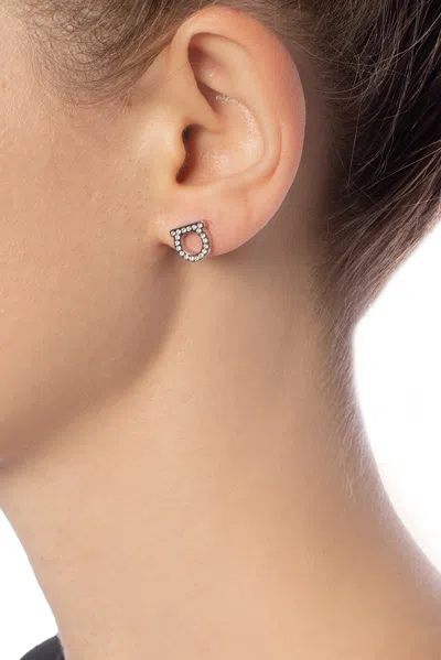 Ferragamo 'gancini' Motif Earrings