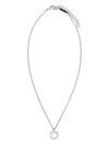 Ferragamo Collana In Metallo Argento Donna