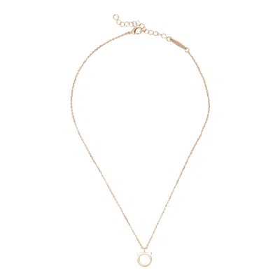 Ferragamo Gancini Necklace In Gold