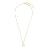 Ferragamo Gancini Necklace In Gold