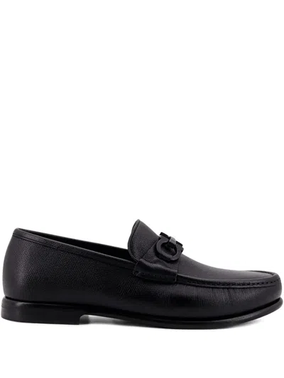 Ferragamo Gancini-ornament Loafers