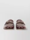 Ferragamo Gancini Ornament Loafers Featuring Gold-tone Hardware