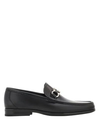 FERRAGAMO FERRAGAMO GANCINI ORNAMENT MOCCASIN