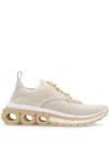 Ferragamo Nima Sneakers Multicolor In Neutral