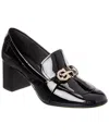 Ferragamo Gancini Patent Pump In Black