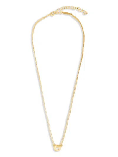 FERRAGAMO GANCINI-PENDANT LAYERED NECKLACE