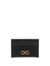 Ferragamo Gancini Plaque Cardholder