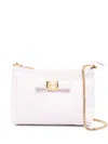 Ferragamo Gancini-plaque Cross Body Bag In Pink