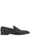 Ferragamo Gancini-plaque Leather Loafers