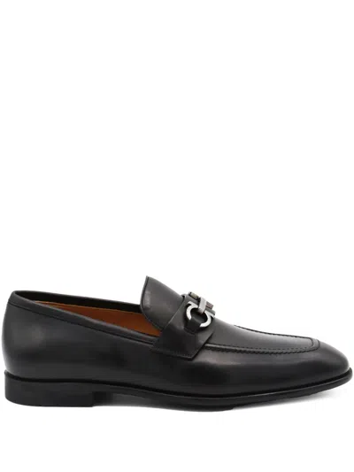Ferragamo Penny Loafers In Black