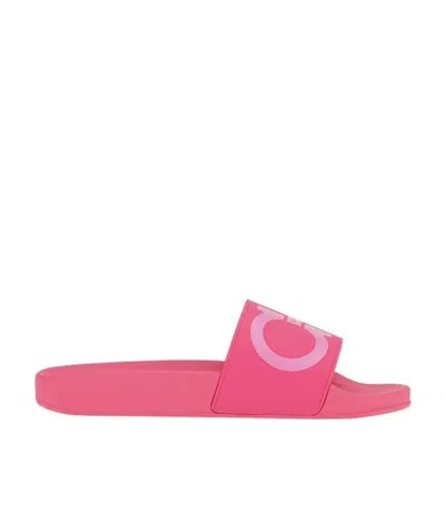 Ferragamo Gancini Pool Slides
