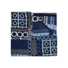 Ferragamo Pattern Silk Scarf In Blue