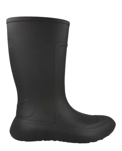 Ferragamo Gancini Rainboots In Black