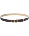 Ferragamo Gancini Reversible & Adjustable Leather Belt