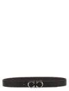 Ferragamo Men Dbl Gancini Animation In Black